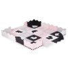 Mata piankowa z płotkiem puzzle suchy basen 36 elementów ECOTOYS