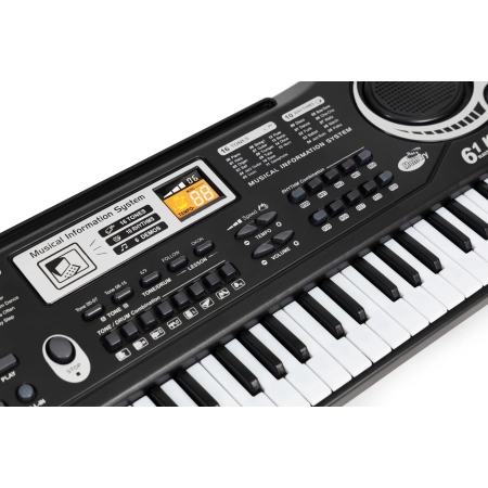 Keyboard pianino dla dzieci z mikrofonem + zasilacz