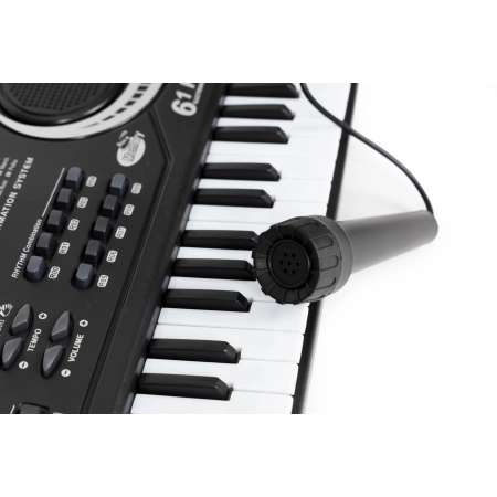 Keyboard pianino dla dzieci z mikrofonem + zasilacz