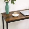 Wysoki stół barowy kuchenny wąski industrial loft