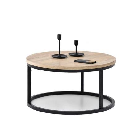 Stolik kawowy loft nowoczesny industrialny 60 cm ModernHome