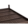 Stół ogrodowy 6-osobowy 156x78 cm polywood meble na taras brązowy MultiGarden