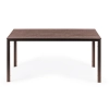 Stół ogrodowy 6-osobowy 156x78 cm polywood meble na taras brązowy MultiGarden
