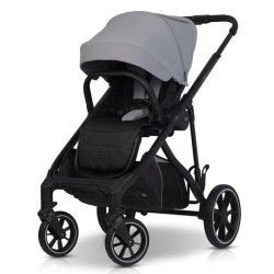 EasyGo DuoFlex Cloudy Gray wózek spacerowy dla jednego lub dwójki dzieci