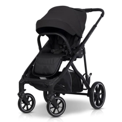 EasyGo DuoFlex Ebony Black wózek spacerowy lub bliźniaczy