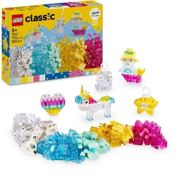 Lego 11040 Classic Magiczny zestaw z przeźroczystymi klockami Lego 11040 Classic Magiczny zestaw z przeźroczystymi klockami