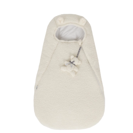 Śpiworek Miu-Mio Teddy Cream do wózka i fotelika 80 cm
