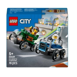 Lego City 60459 Zestaw wyścigówek : samolot kontra łóżko szpitalne