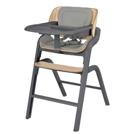 Espiro Pure Graphite nowoczesne krzesełko do karmienia