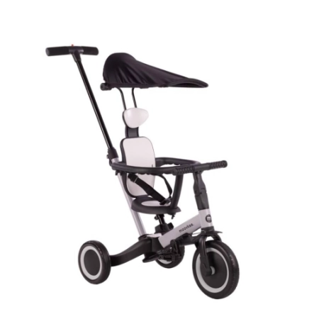 Moovkee Mike Pro Grey Rowerek 6w1 trójkołowy/biegowy z daszkiem