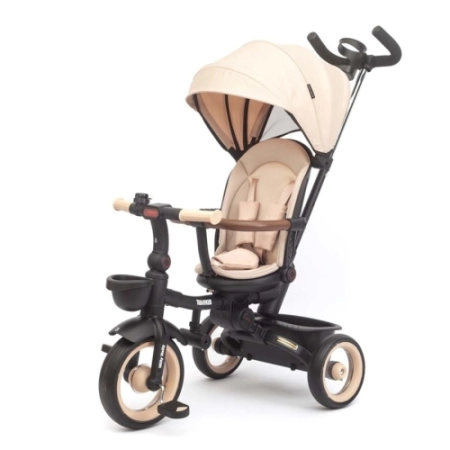 Milly Mally Twinkle Beige Rowerek trójkołowy Obracane siedzenie