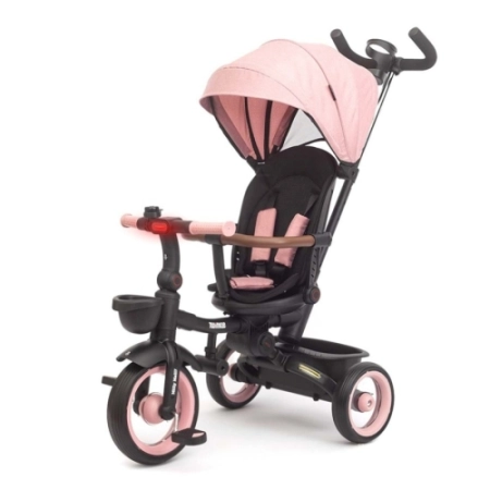 Milly Mally Twinkle Pink Rowerek trójkołowy Obracane siedzenie