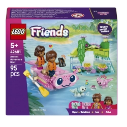 Lego Friends 42681 Przygoda na aksolotlowej łodzi