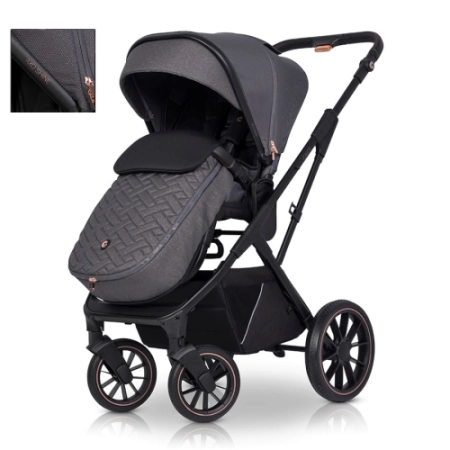 Cavoe Axo Shine French Gray spacerówka do 22 kg Niepowtarzalny design