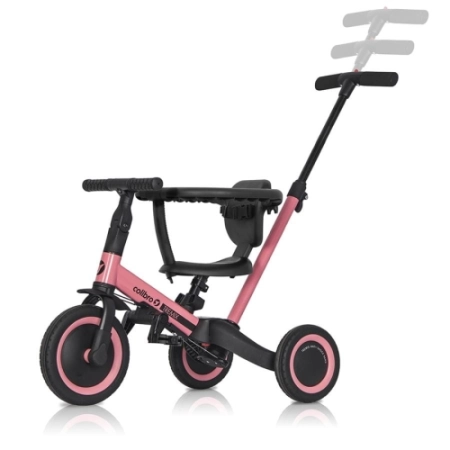 Rowerek biegowy lub spacerowy kolor różowy 6w1 Colibro Tremix UP 8"