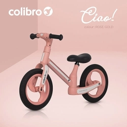 Rowerek biegowy Colibra Ciao kolor różowy Rose Gold