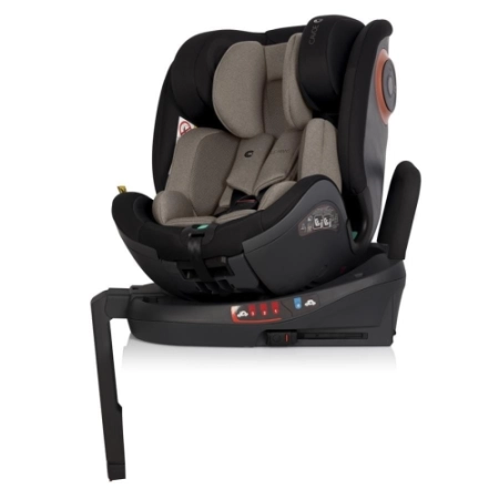 Cavoe Le Mans Taupe obrotowy fotelik samochodowy I-Size 45-150 cm (9-36 kg)