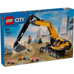 Lego City 60420 Żółta koparka na budowie