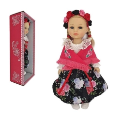 Lalka w stroju ludowym góralka 38cm
