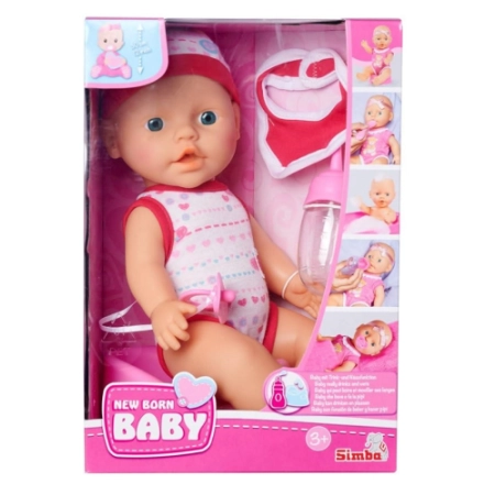 Lalka siusiająca New Born Baby 30cm