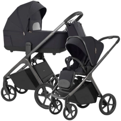 Carrello Vector Shadow Black 2w1 lub 3w1 uniwersalny wózek dziecięcy CRL-6551
