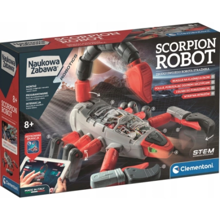 Skorpion Robot programowanie sterowanie Naukowa zabawa