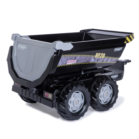 Rolly Toys 123230 Przyczepa Rolly-Halfpipe Półwywrotka Krampe, 2-osie