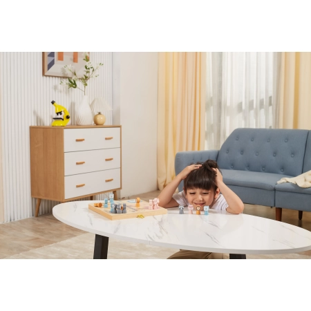Viga 44092 PolarB Drewniana Gra ludo - chińczyk