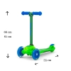 Milly Mally Scooter Zapp Green