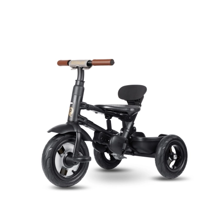 Qplay Rowerek Trójkołowy Rito Deluxe Rubber Grey