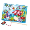 Viga 58423 Drewniane Magnetyczne puzzle - łowimy rybki