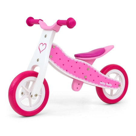 Milly Mally Jeździk 2w1 Cool Hearts