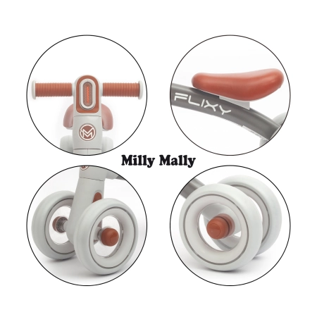 Milly Mally Pojazd Flixy Grey