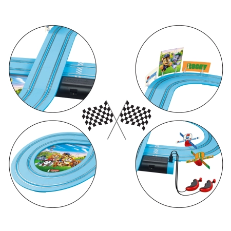 Carrera First 20063059 Paw Patrol - Ready for Action 2,4m tor samochodowy