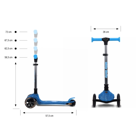Milly Mally Scooter Jelly Blue
