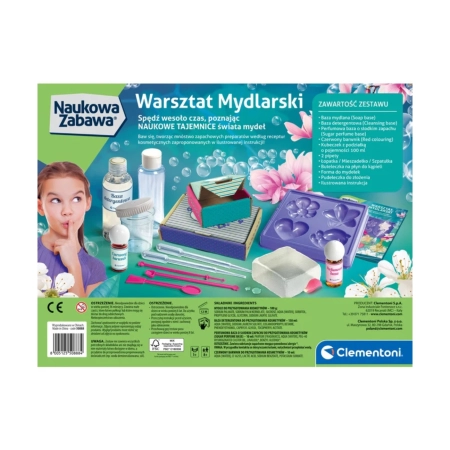 Clementoni Naukowa Zabawa Lab 50888 Warsztat Mydlarski