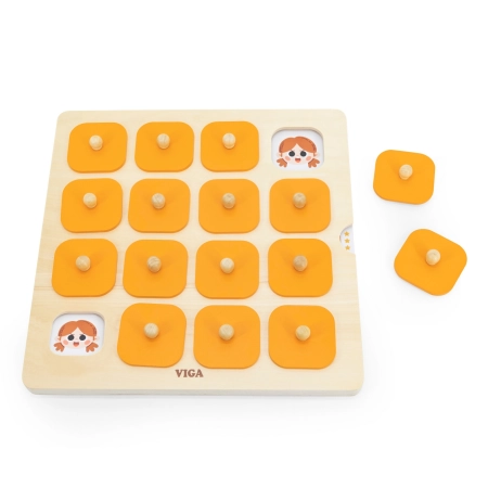 Viga 44640 Drewniana Gra - memory