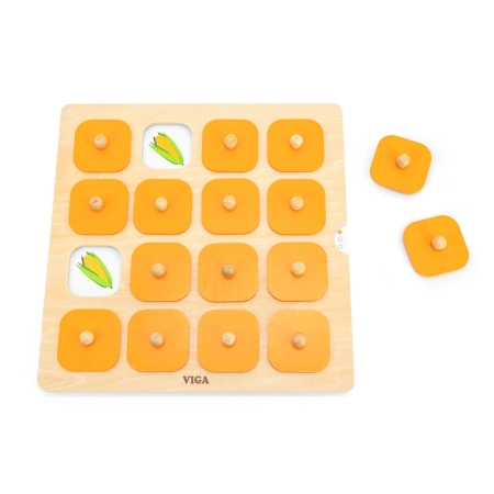 Viga 44640 Drewniana Gra - memory