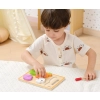 Viga 44790 Drewniana Zabawa w krojenie – kolorowe warzywa