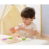 Viga 44790 Drewniana Zabawa w krojenie – kolorowe warzywa