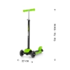 Milly Mally Scooter Little Star Green