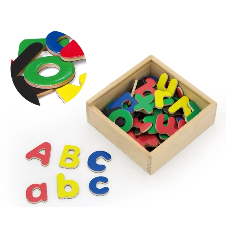 Viga 50324 Drewniane Magnetyczne literki