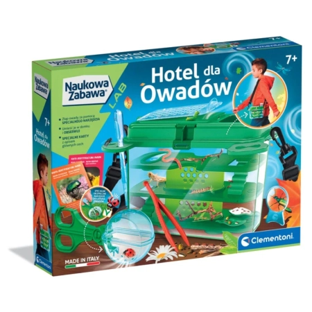 Clementoni 50399 Naukowa Zabawa Lab Hotel Dla Owadów