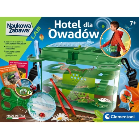 Clementoni 50399 Naukowa Zabawa Lab Hotel Dla Owadów