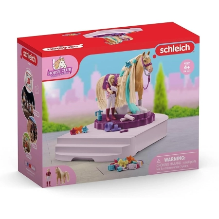 Schleich 42617 Obrotowa Stacja Pielęgnacji Koni