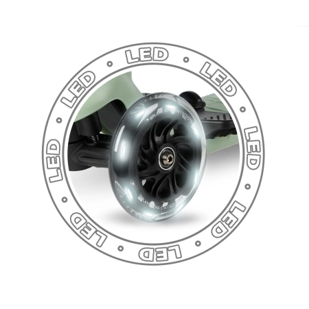 Qplay Hulajnoga Sema Pro 3w1 Green