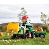 Rolly Toys 023134 Traktor Rolly Kid X z łyżka i przyczepa Zielony