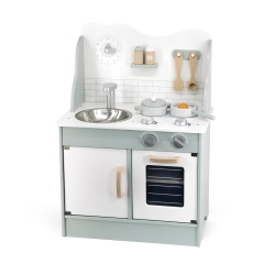 Viga 44048 PolarB Drewniana Kuchnia z akcesoriami eco mint