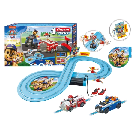 Carrera First 20063056 Paw Patrol - On the Track 2,4m tor samochodowy