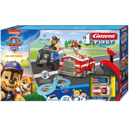 Carrera First 20063056 Paw Patrol - On the Track 2,4m tor samochodowy